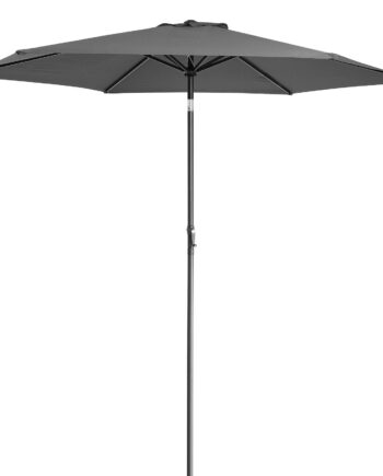 Parasol Anthracite 3m Crank   Tiltuv-beskyttelse 50