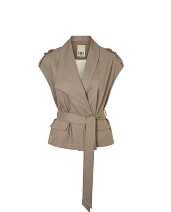 Pbo Banmala Waistcoat Sandstone  : Erling Christensen Møbler