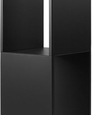 Pedestalbord Piedestalbord Kristina Dam Pedestal Table Stål Sort H102 ø28 Cm