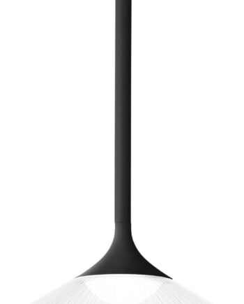 Pendellampe Ideal Lux Tristan Sort Aluminium Metal ø180 Mm Justerbar Højde 430 1870 Mm Integreret Led 5w 540 Lm 3000