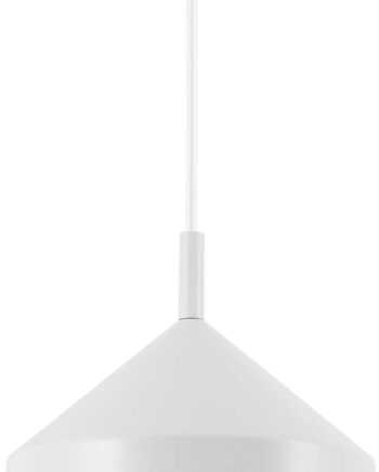 Pendellampe Ideal Lux Yurta Justerbar ø21   H21-230 Cm Hvid Metal E27