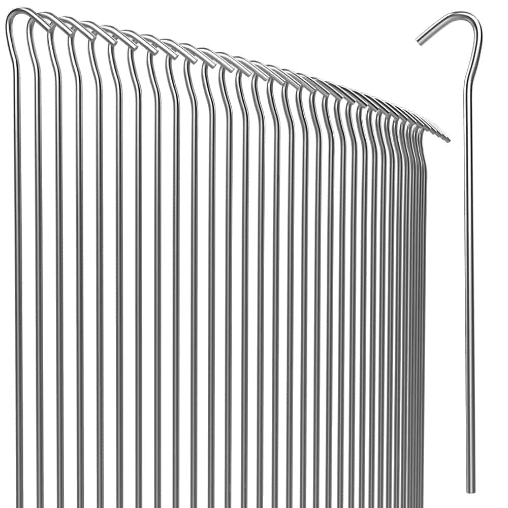 Pløkker Sæt Af 50 Stål ø3 Mm Galvaniseret