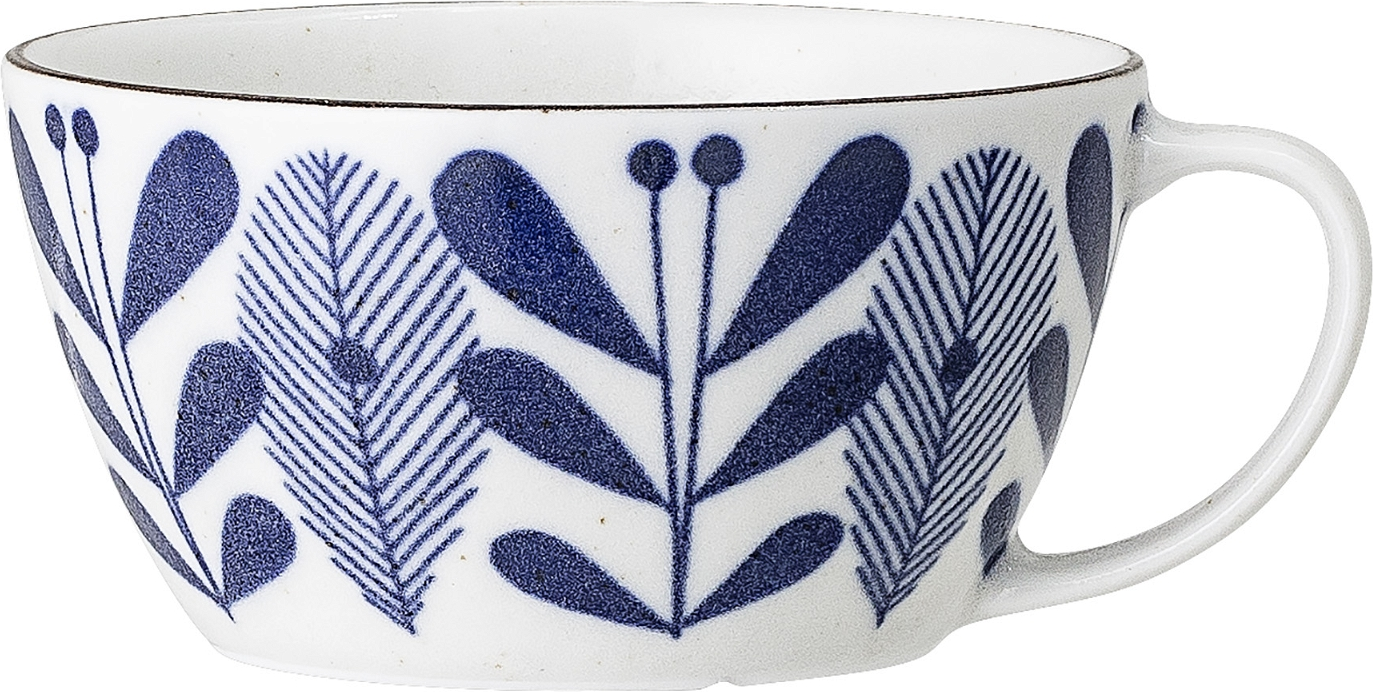 Porcelænskop Creative Collection Camellia Blå ø10 Cm 300 Ml Håndlavet Botaniske Motiver