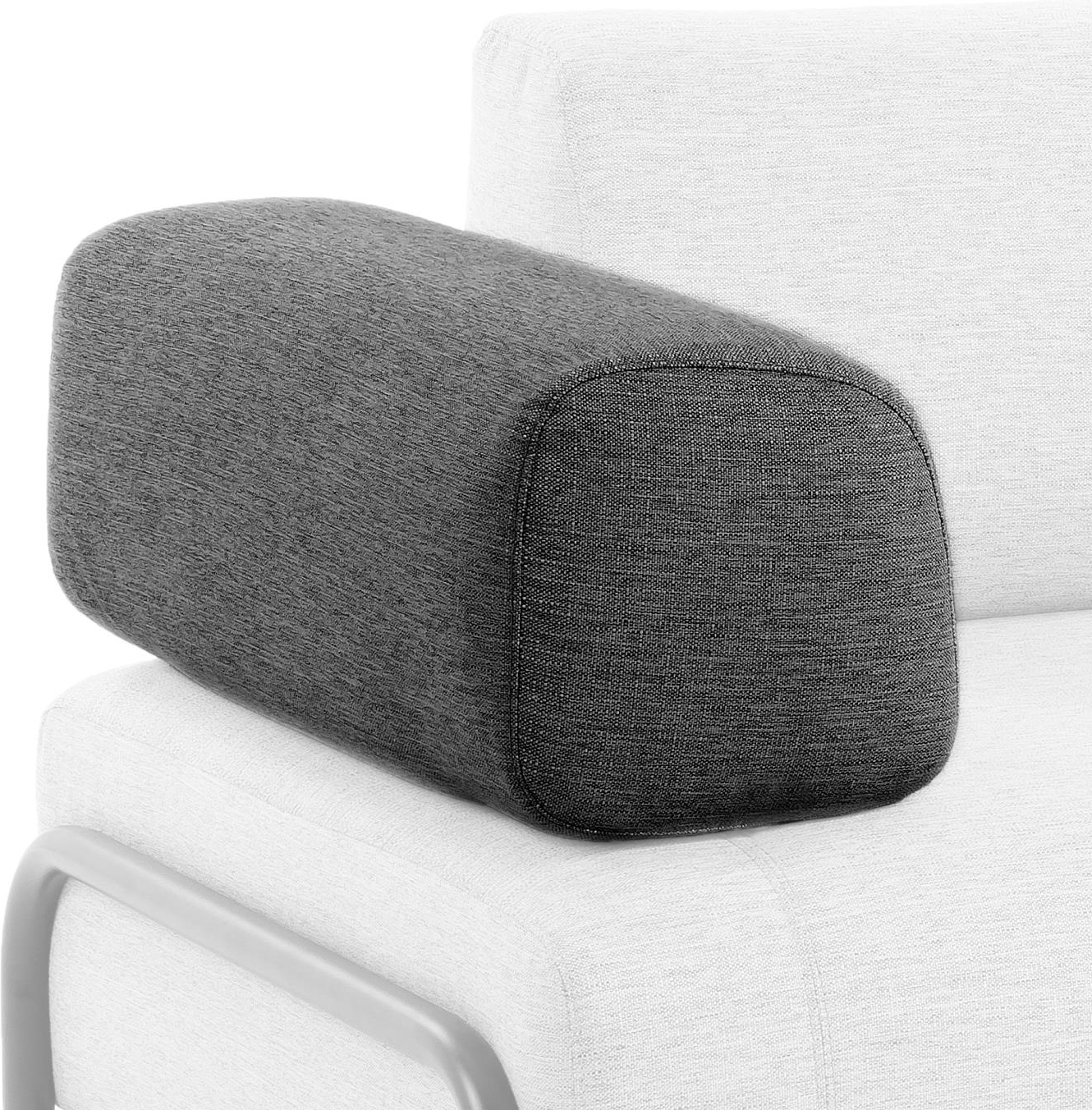 Pude Til Sofa Kave Home Compo Sort 31ã 84ã 32 Cm