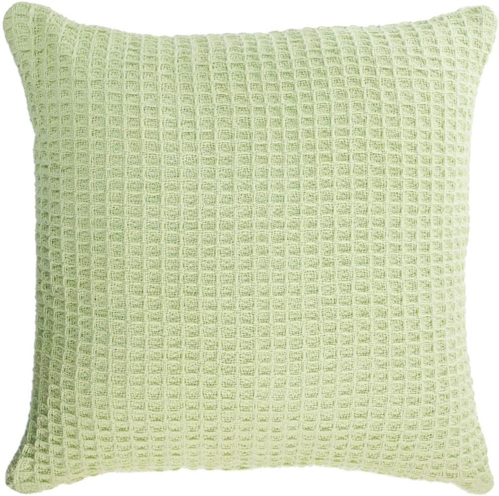 Pudebetræk Pudeovertræk Kave Home Shallowy 45x45 Cm 100 Bomuld Grøn