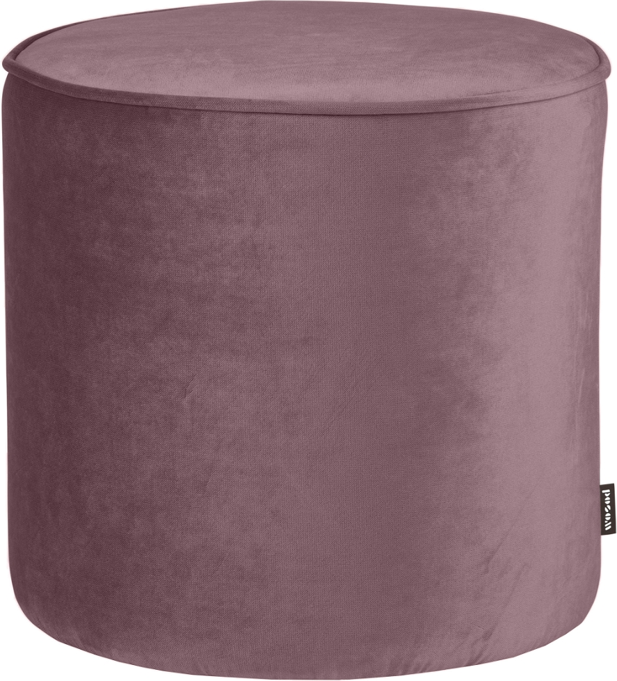 Puf Woood Sara ø46 Cm   Lilla Jarra-fløjl