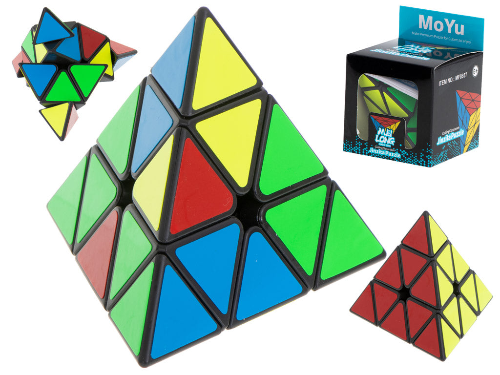 Pyraminx Black Moyu Puslespil Terningspil