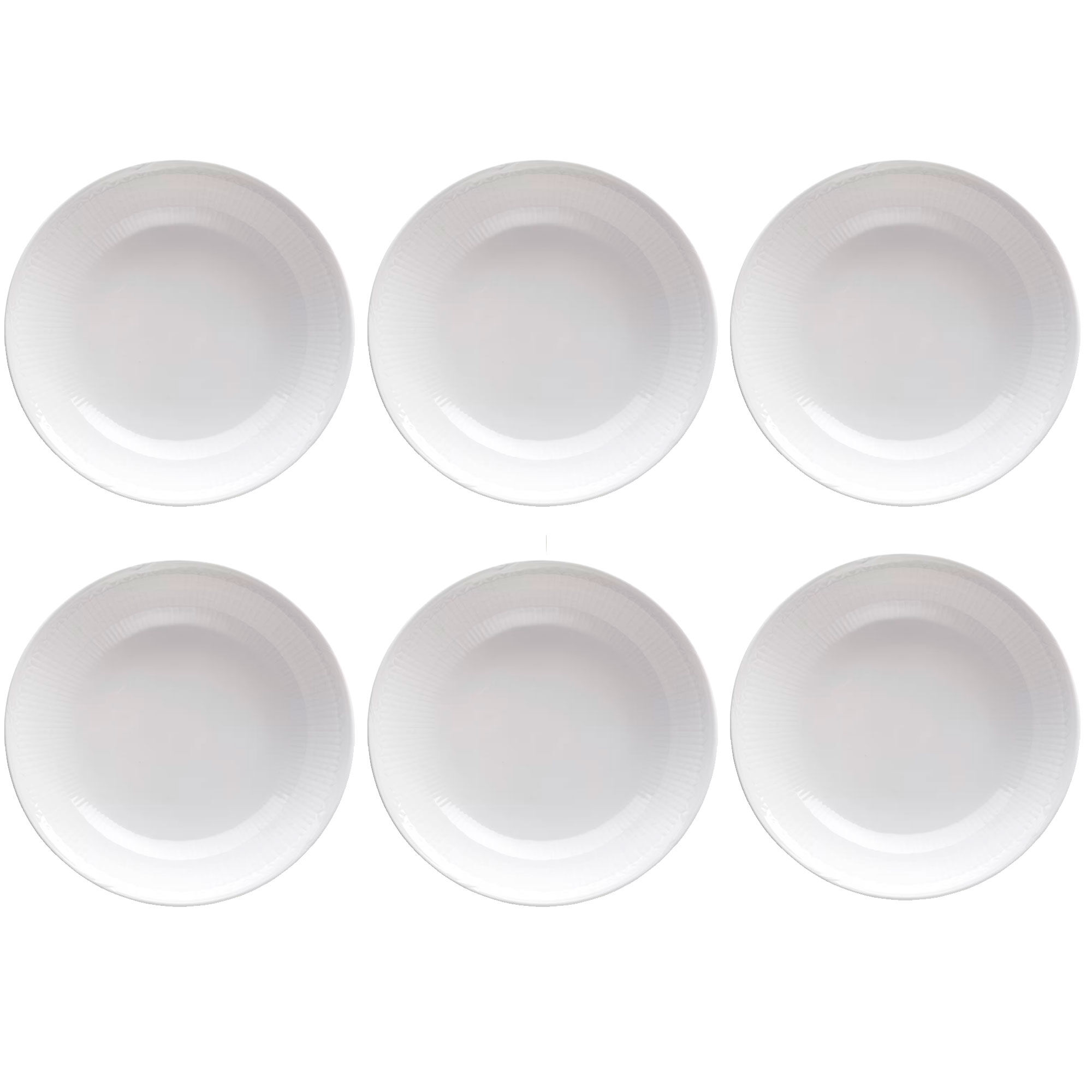 Rörstrand Swedish Grace Hvid Dyb Tallerken 19 Cm -pak