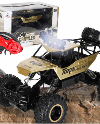 Rc-bil Rock Crawler  :12 4wd Metal Guld