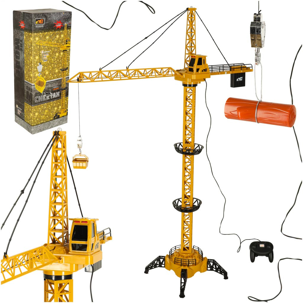 Rc-kran Med Krog 4ch 128cm
