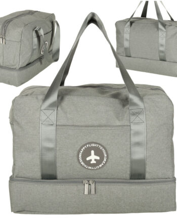 Rejsetaske Håndbagage 39   18   30 Cm Grå