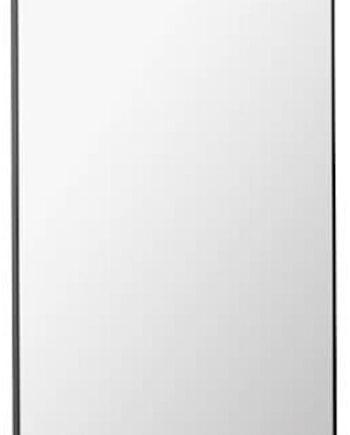 Roterende Stålspejl Kristina Dam Rotating Mirror Sort 185x55x14 Cm