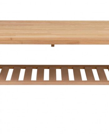 Rowico Brooklyn Sofabord Børstet Eg      Hylde  130x75