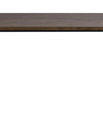 Rowico Carradale Spisebord     Udtræk Brun Eg Og Sort Metal  170x100