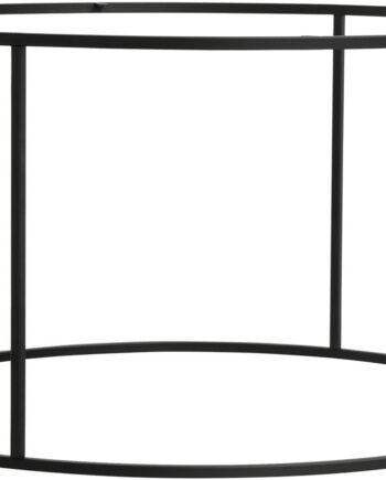 Rundt Metalbordstel Til Sofabord House Of Sander Circaframe ø80   H45 Cm Sort