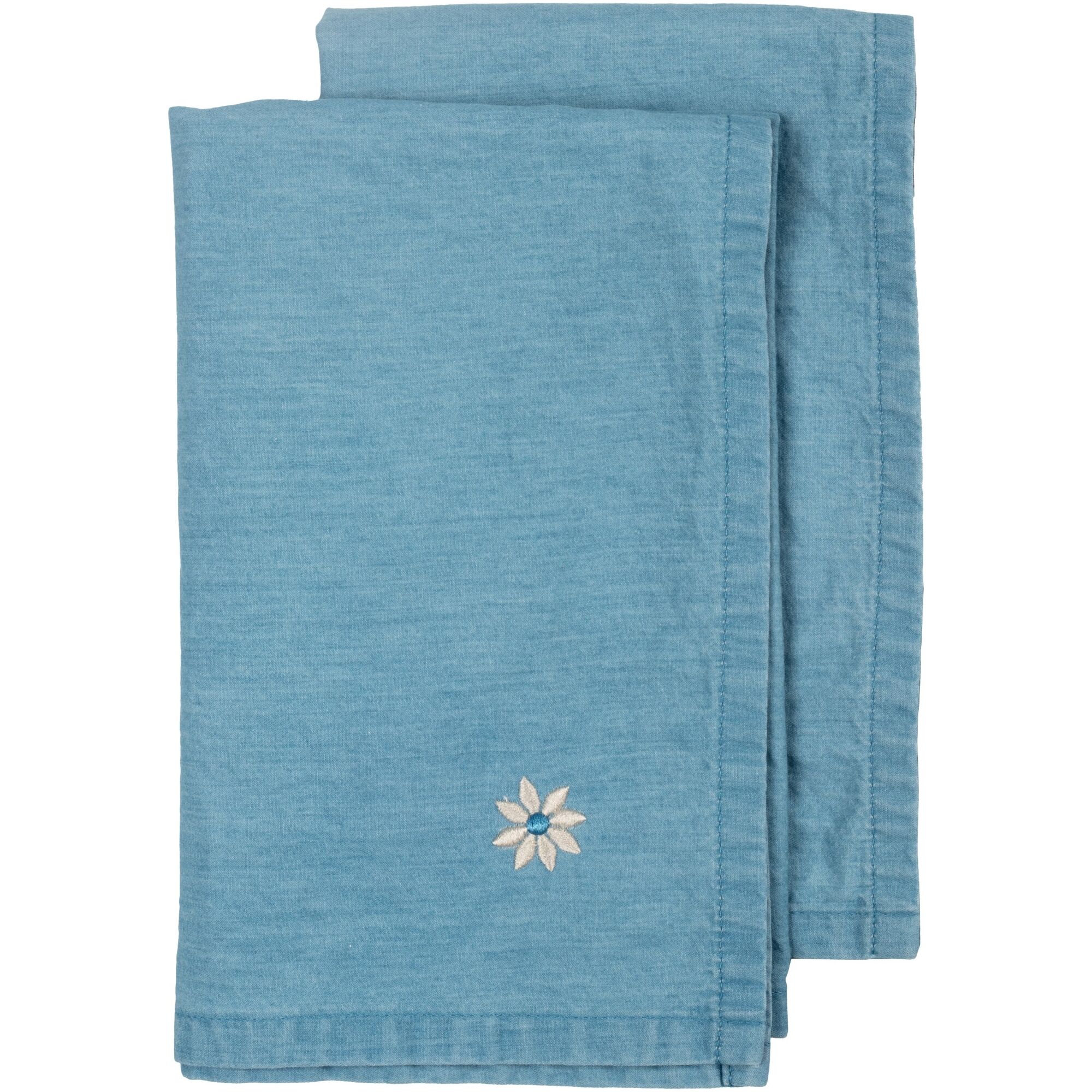 Sagaform Eden Denim Serviet  -pak  Blå