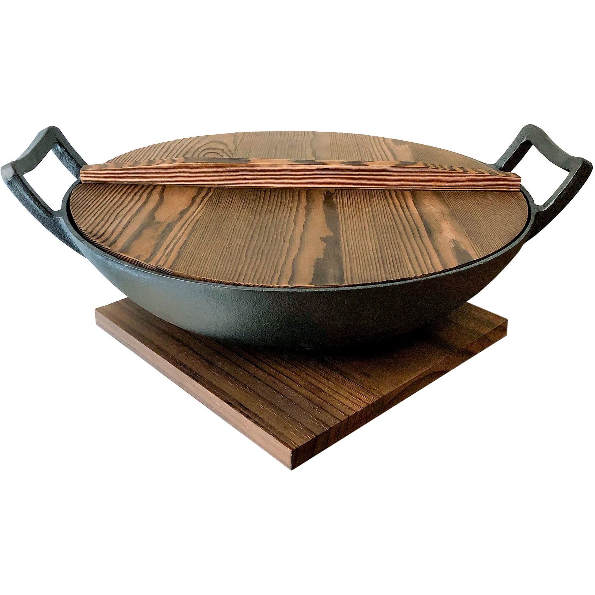 Satake Wok   Støbejern