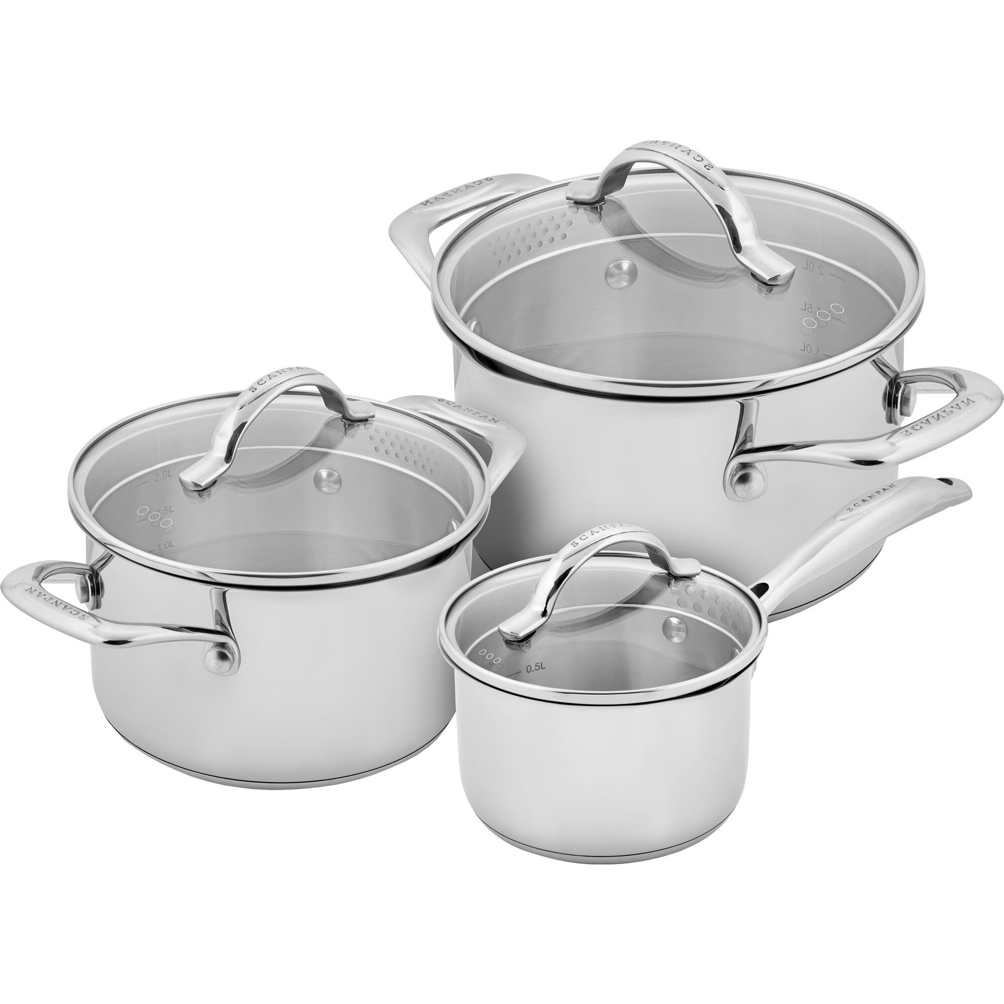 Scanpan Sts Grydesæt Dele Rustfrit Stål