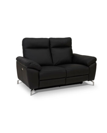 Selesta   Pers  Sofa Sort Læder