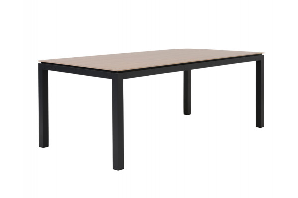Selma Havebord Silicate 100x200 Cm Antracitgrå