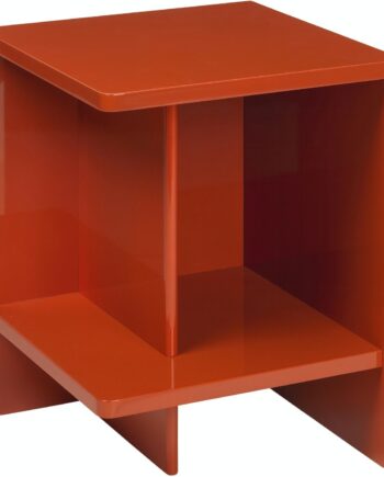 Sengebord Broste Copenhagen Tenna Natbord Orange Mdf H52xb38xl38 Cm