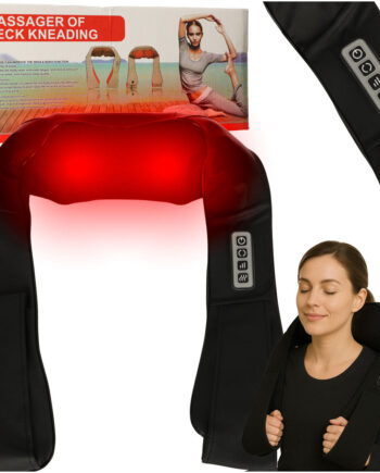 Shiatsu Nakke- Og Rygvarmende Massagekravemassager