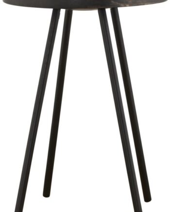 Sidebord House Doctor Juco ø40   H55 Cm Mørk Natur