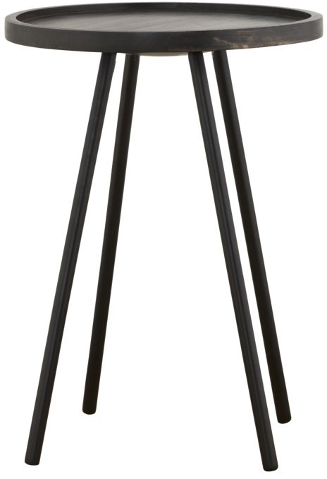 Sidebord House Doctor Juco ø40 H55 Cm Mørk Natur