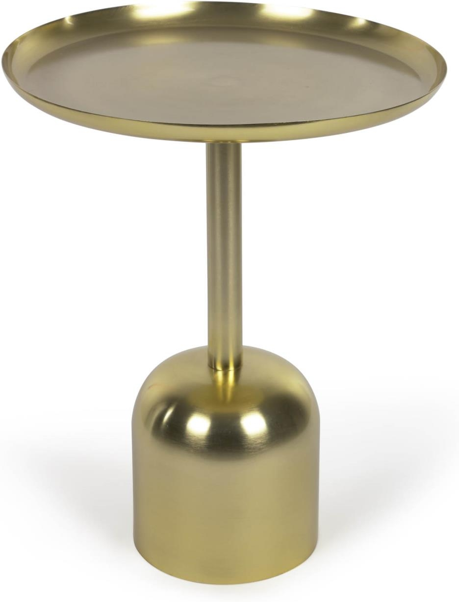 Sidebord Kave Home Adaluz Guld Metal Vintage 47x37x37 Cm