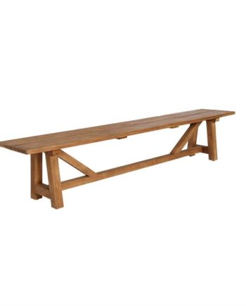 Sika Design George Teak Havebænk 220   40 Cm  : Erling Christensen Møbler