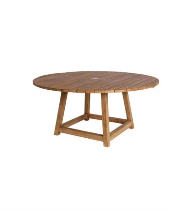 Sika Design George Teak Rundt Havebord ø160 Cm  : Erling Christensen Møbler