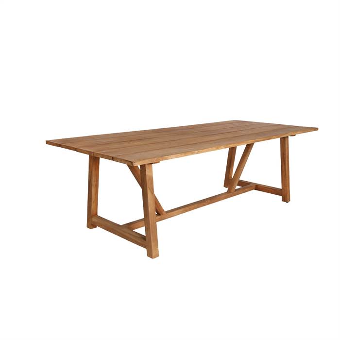 Sika Design George Teak Spisebord 240   100 Cm  : Erling Christensen Møbler
