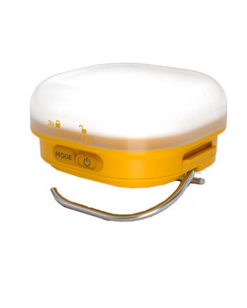 Silva Glow Campinglampe  Gul