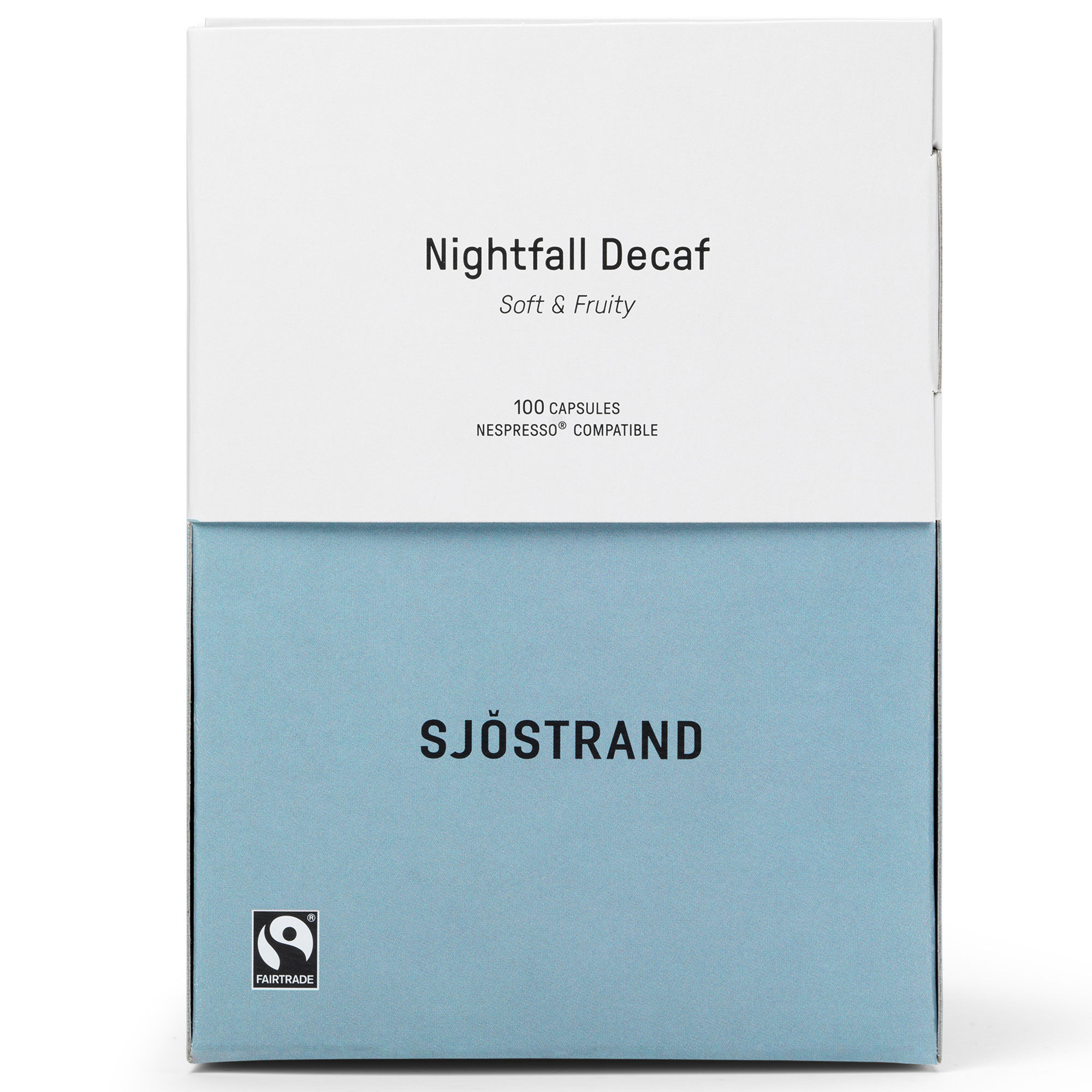 Sjöstrand Coffee Nightfall Decaf Kaffekapsler 100 Stk