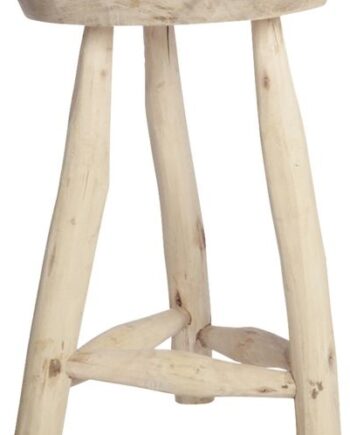 Skammel House Doctor Pure Nature Naturtræ ø31   H48 Cm Taburet