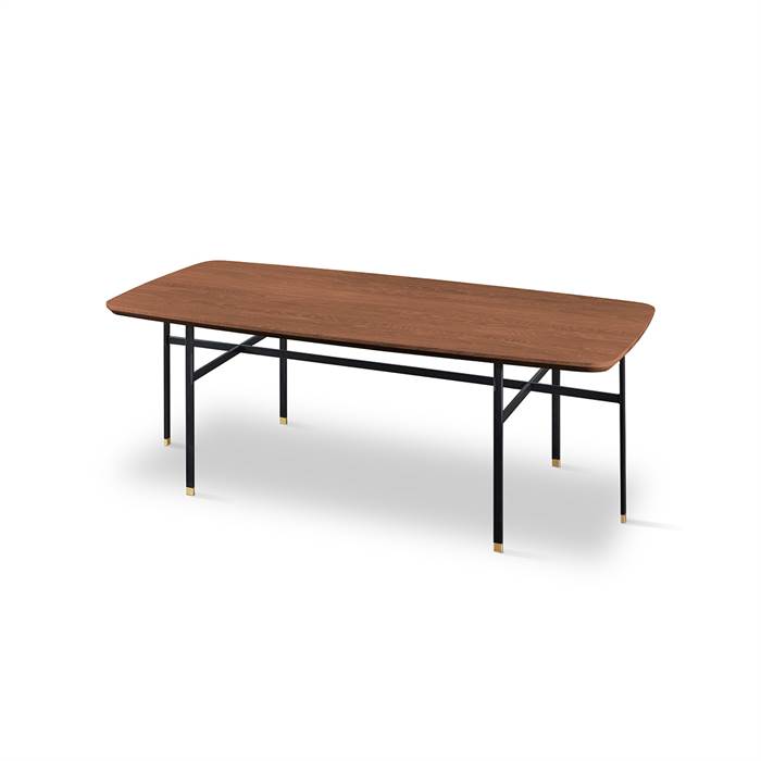 Skovby Sm244   Sm263s Sofabord 130   65 Cm Bordplade: Naturolieret Valnød  : Erling Christensen Møbler