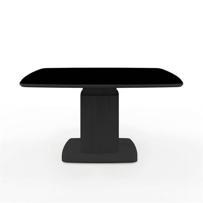Skovby Sm242   Sm266 Sofabord 99   99 Cm Bordplade: Sort Nano-laminat  : Erling Christensen Møbler
