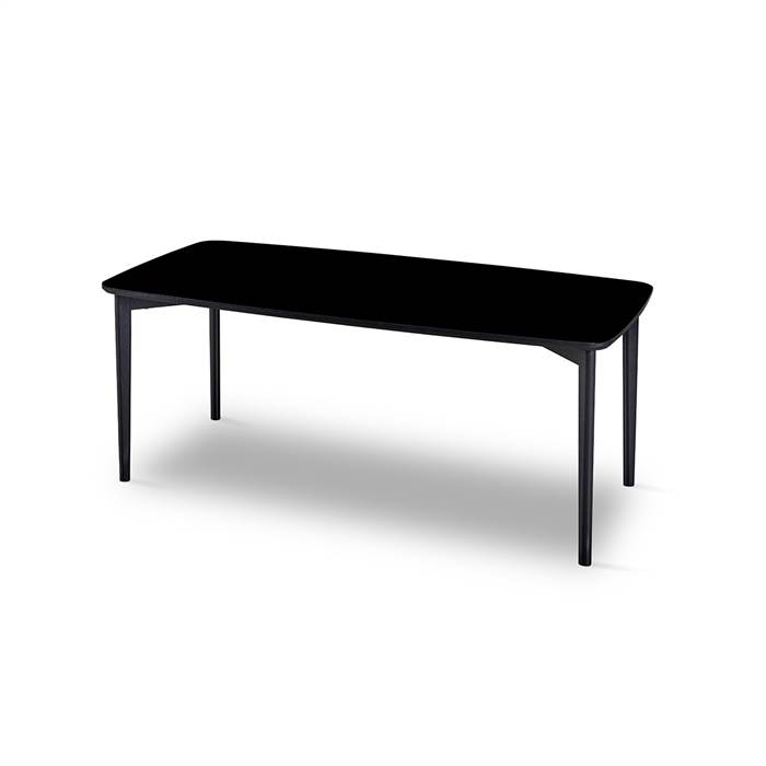 Skovby Sm244 Sm265 Sofabord 130 65 Cm Bordplade: Sort Nano-laminat : Erling Christensen Møbler