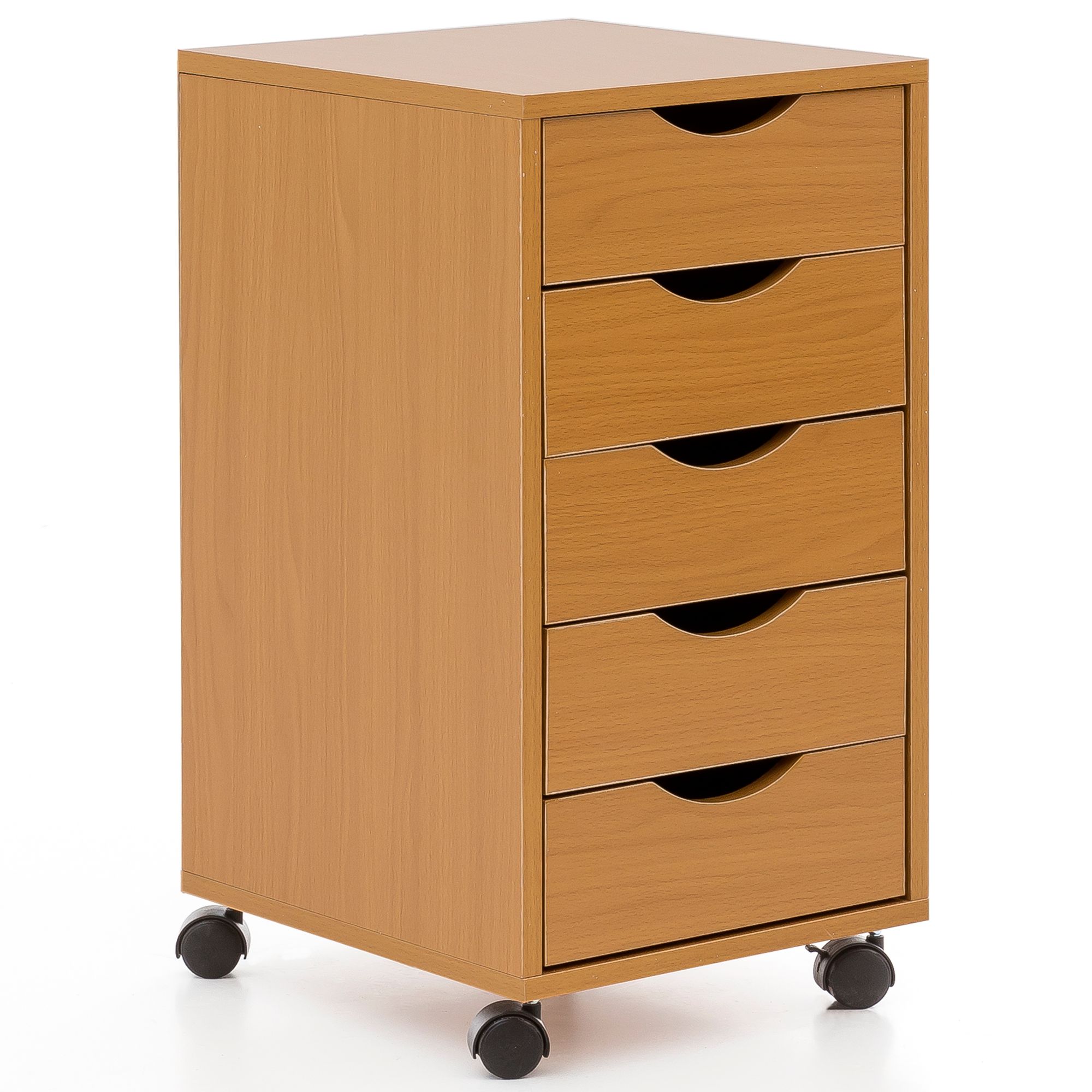 Skuffedarie Med Hjul Skuffer 33 64 38 Cm