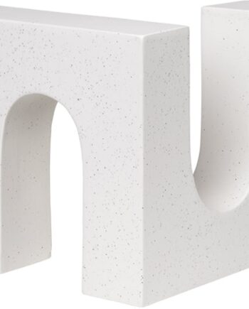 Skulptur Kristina Dam Brick Sculpture Keramik Råhvid Dekorativ Arkitektonisk 20 Cm