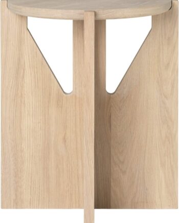 Småbord Kristina Dam Simple Naturfarvet Eg Sidebord 75x36x42 Cm