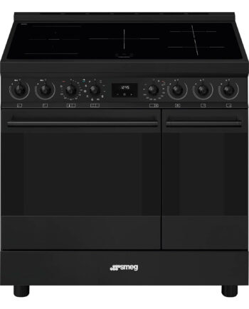 Smeg C92ipn2 Classic Induktionskomfur Med To Ovne 90 Cm  Mat Sort