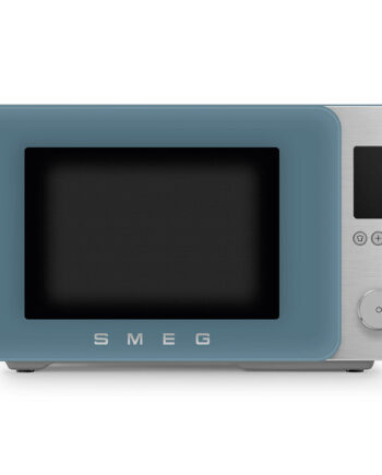 Smeg Moc02sbmeu Mikrobølgeovn Med Varmluft  Storm Blue