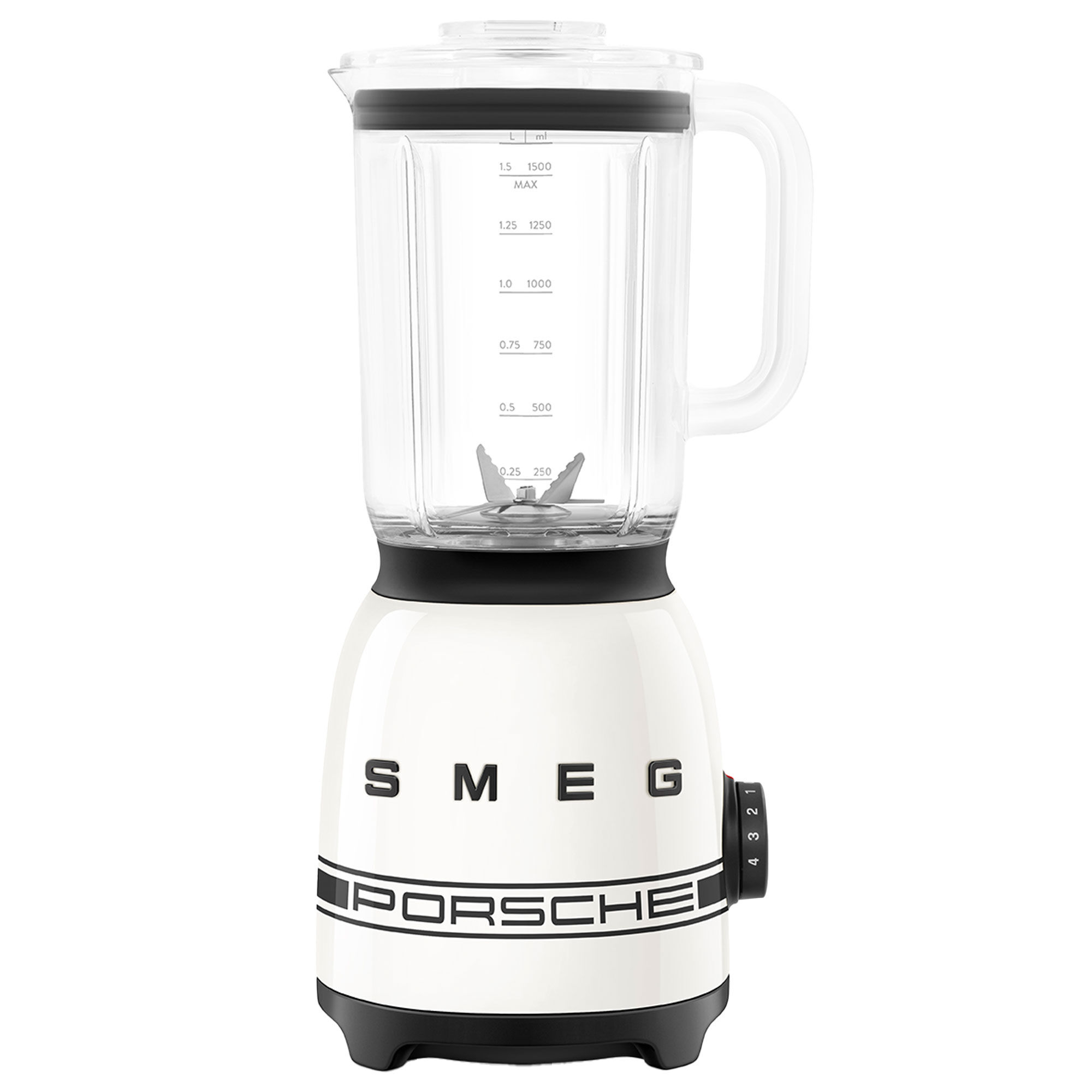 Smeg Porsche Special Edition Blender Liter Carrara Hvid