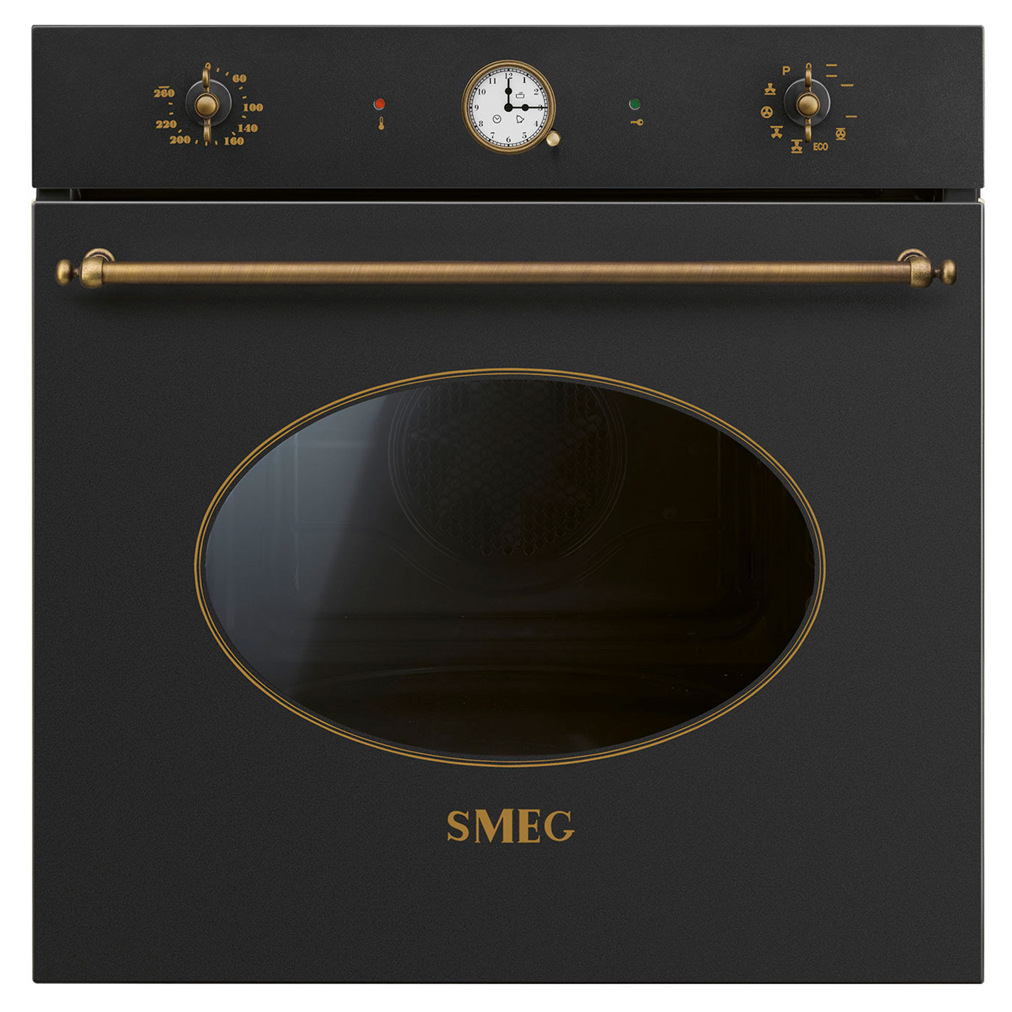 Smeg Sfp68c1tao Indbygningsovn Med Pyrolyse 60 Cm  Antracit