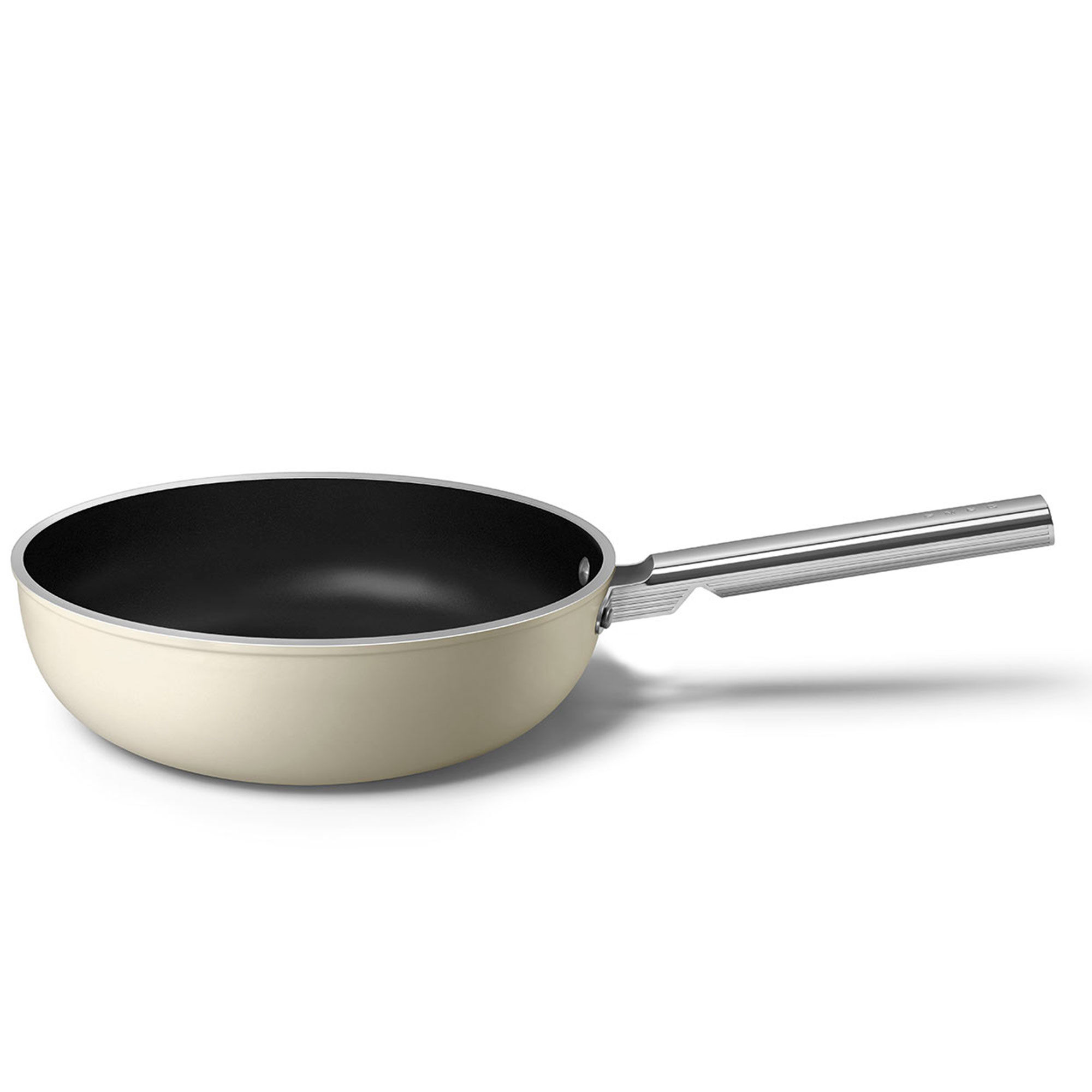Smeg Wokpande ø30 Cm  Creme