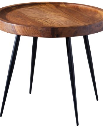 Smukt  Stilrent Og Trendy Sofabord   Sidebord   ægte Træ  Japandi Style