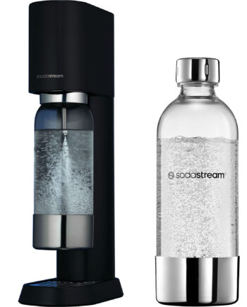 Sodastream Enså  Sodavandsmaskine Med Flaske  Mat Sort