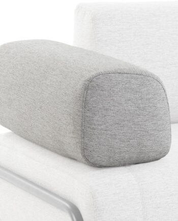 Sofaarmlæn Kave Home Compo Polstret Armstøtte   Varm Grå H32ã B31ã L84 Cm
