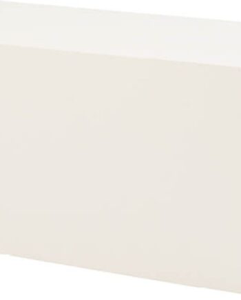 Sofabord Kaffebord Kristina Dam Arch Beige Stål   Dansk Håndlavet Design Med Kornet Pulverbelægning Og Mat Finish